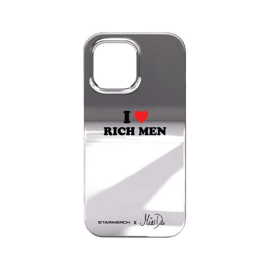 Mia Dio: I Love Rich Men Mirror iPhone Case